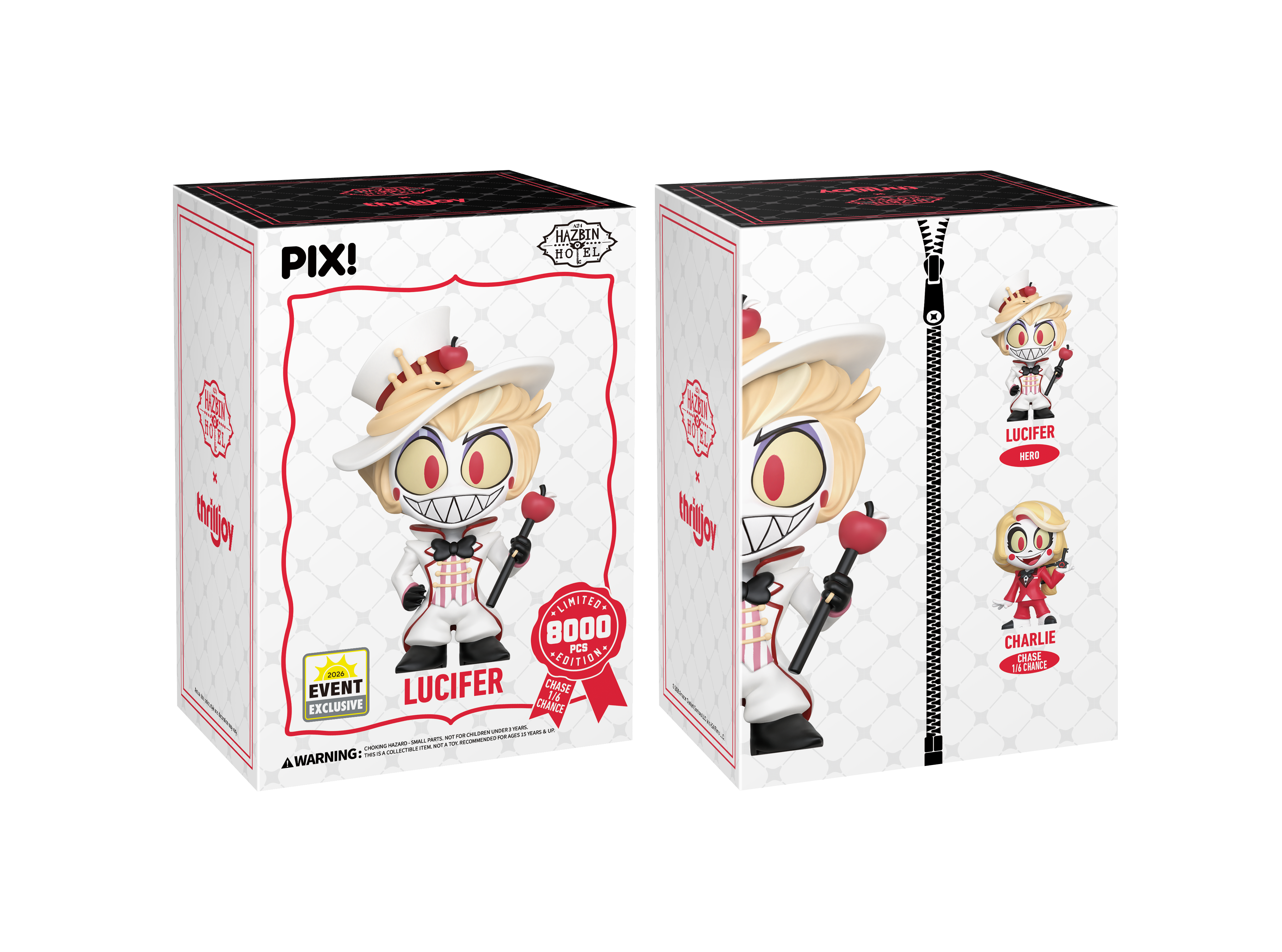 Hazbin Hotel PIX! Lucifer Limited Edition Event Exclusive Figure