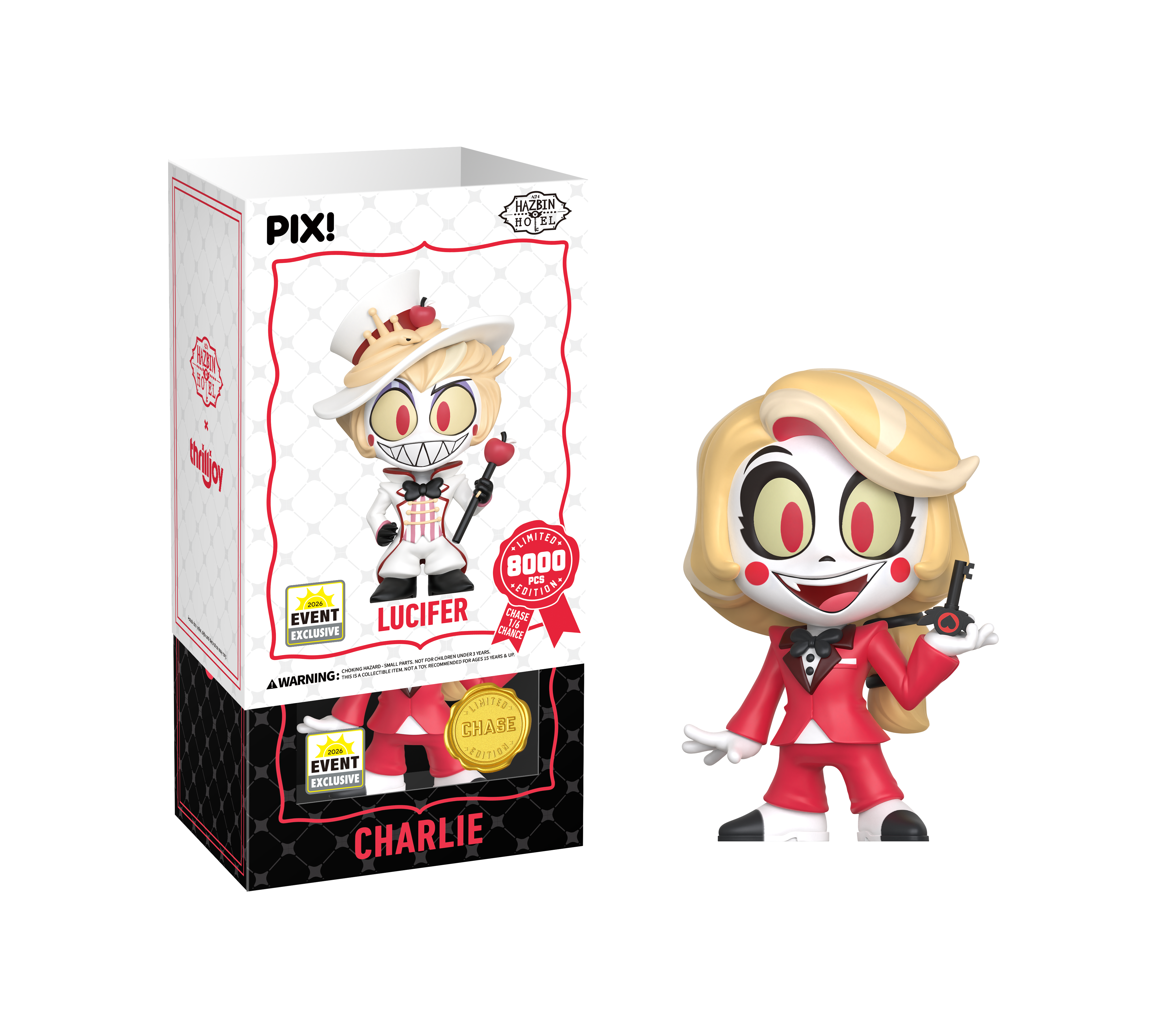 Hazbin Hotel PIX! Lucifer Limited Edition Event Exclusive Figure