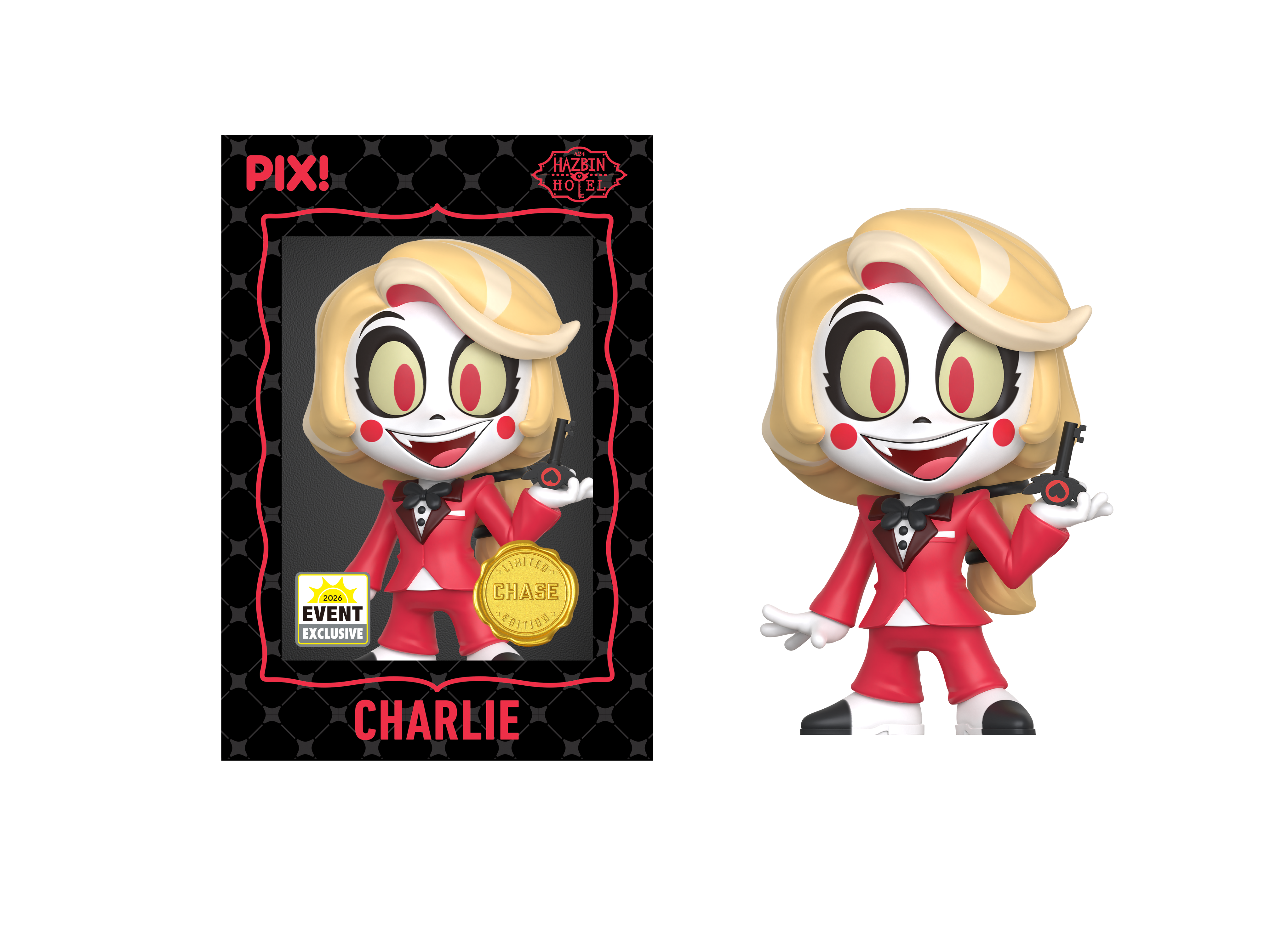Hazbin Hotel PIX! Lucifer Limited Edition Event Exclusive Figure