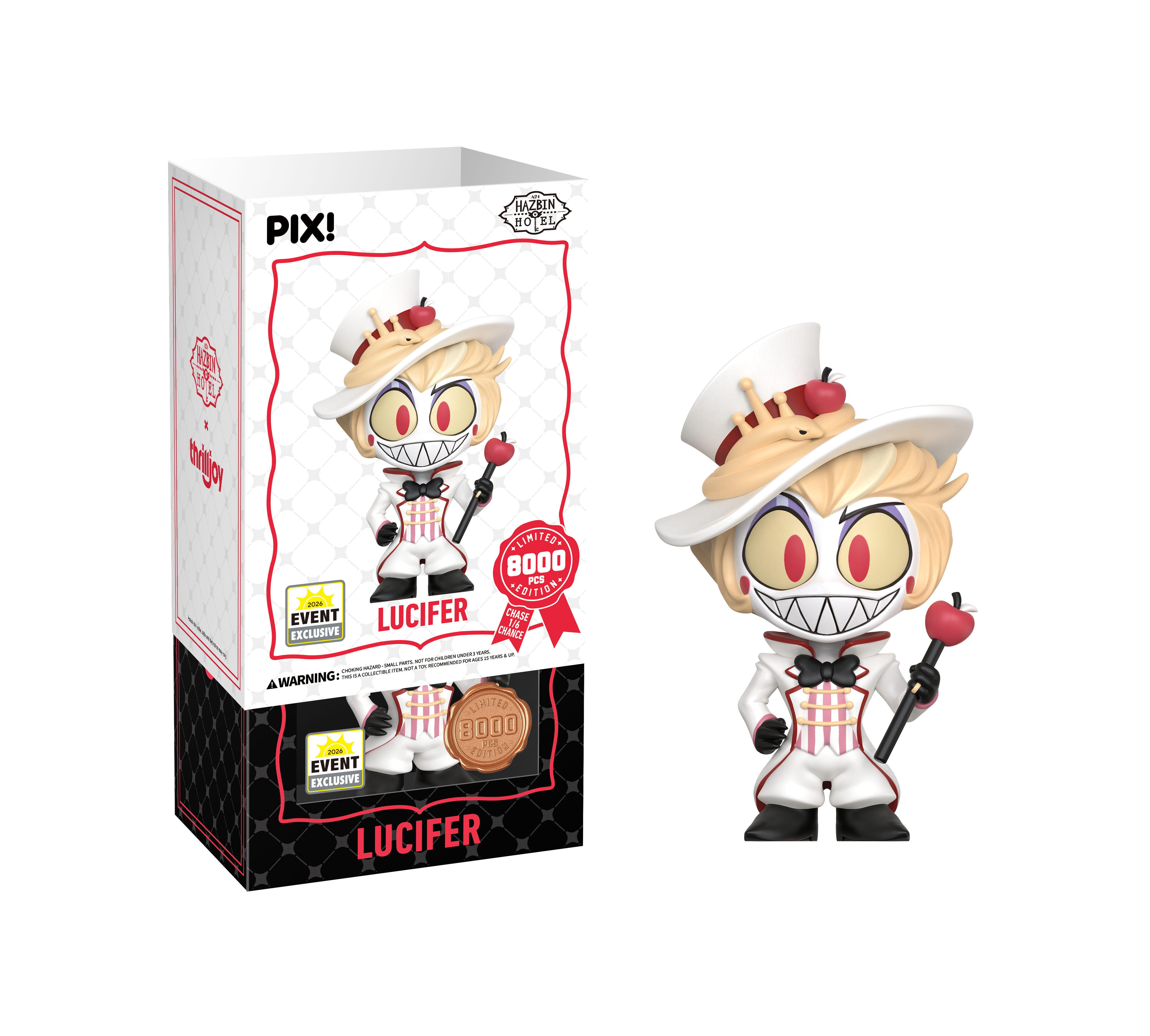 Hazbin Hotel PIX! Lucifer Limited Edition Event Exclusive Figure