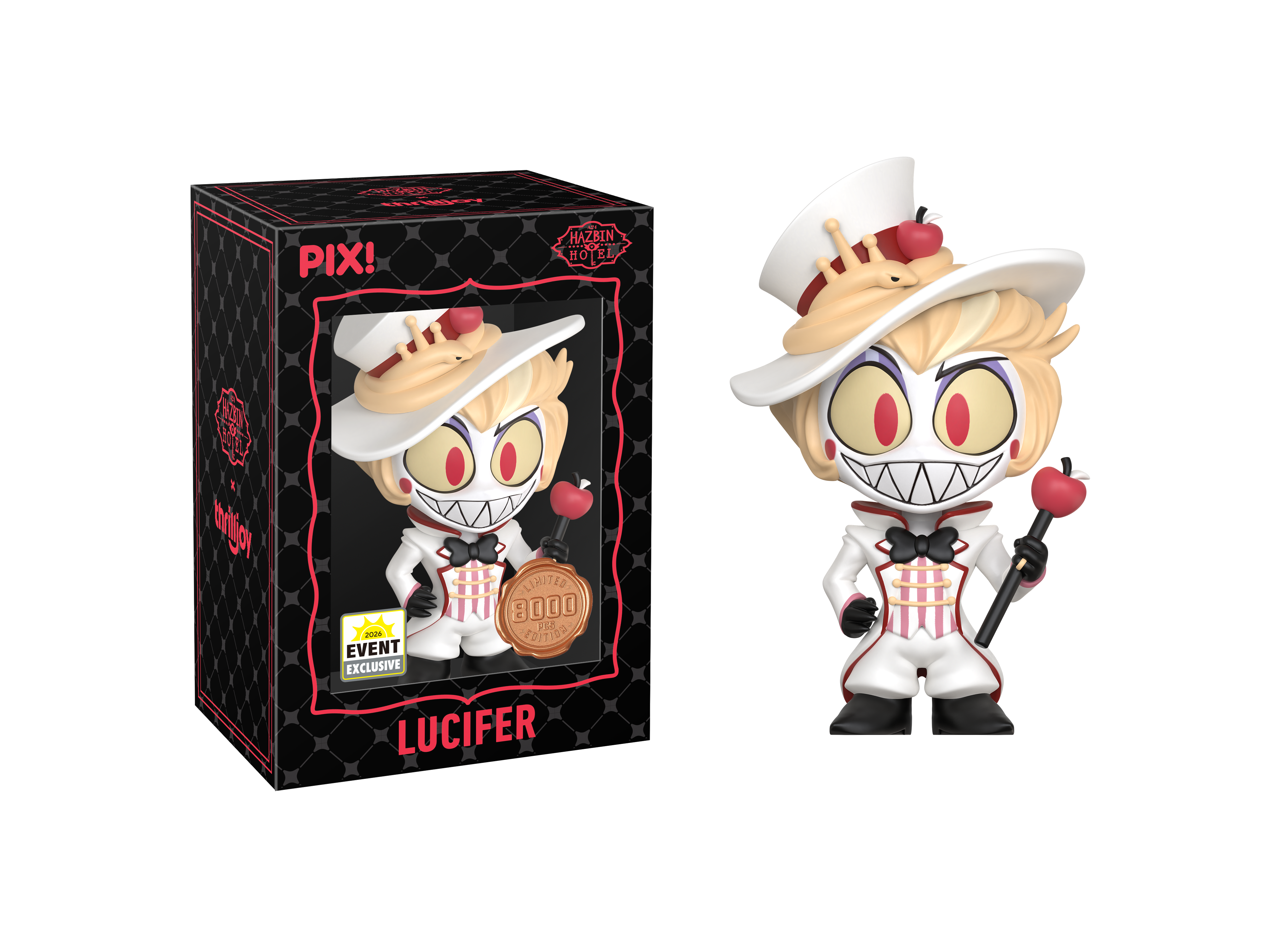 Hazbin Hotel PIX! Lucifer Limited Edition Event Exclusive Figure