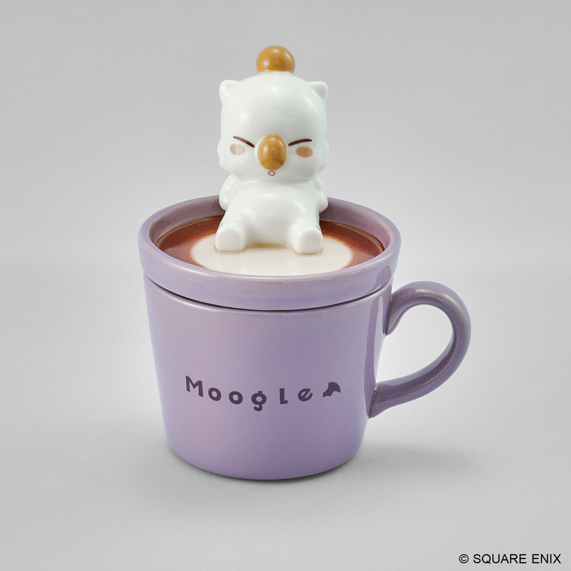 Final Fantasy Moogle Latte Art Figure Mug Gallery Image 3