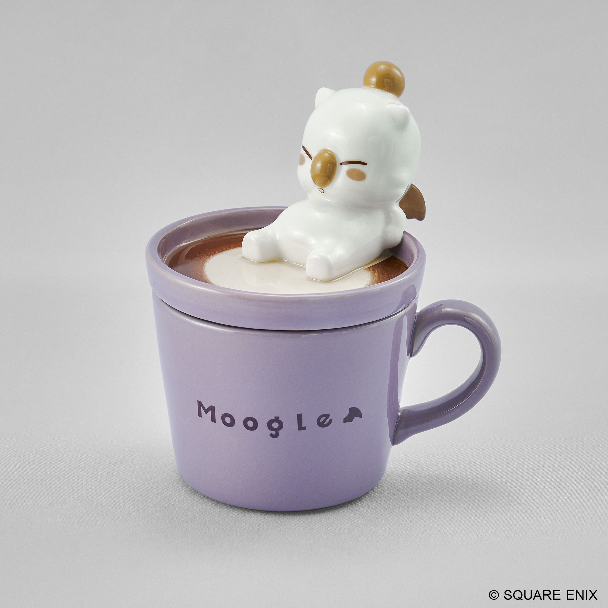 Final Fantasy Moogle Latte Art Figure Mug Gallery Image 4