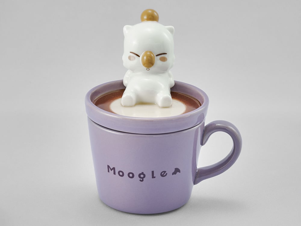 Final Fantasy Moogle Latte Art Figure Mug Gallery Image 1