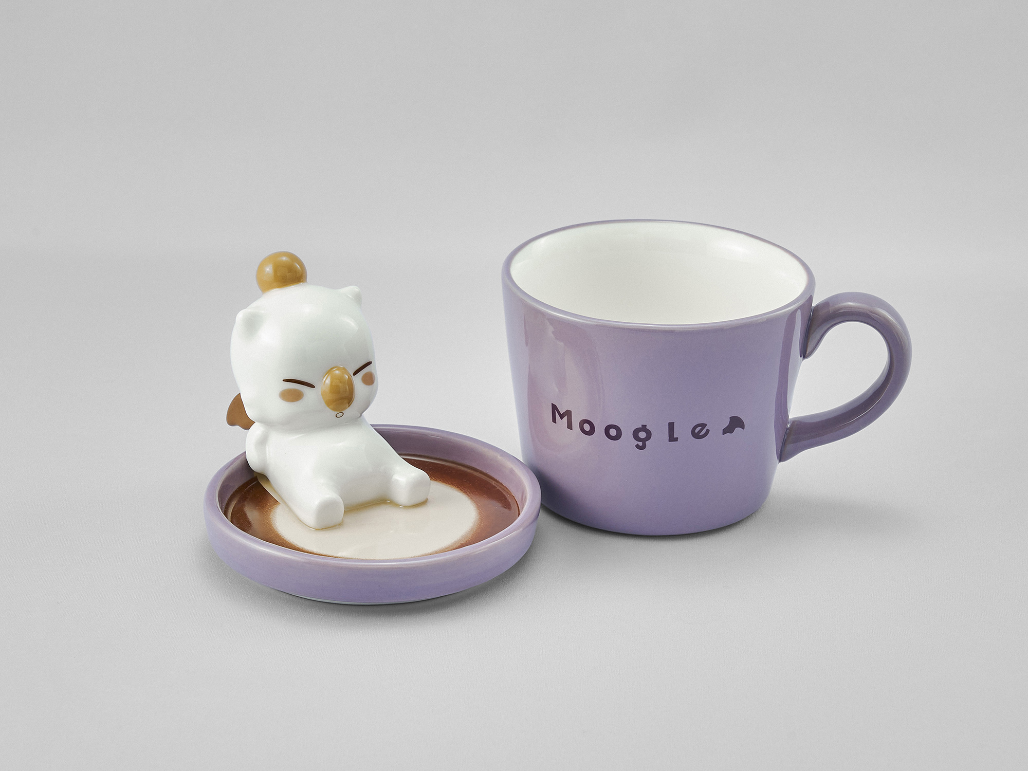 Final Fantasy Moogle Latte Art Figure Mug Gallery Image 6