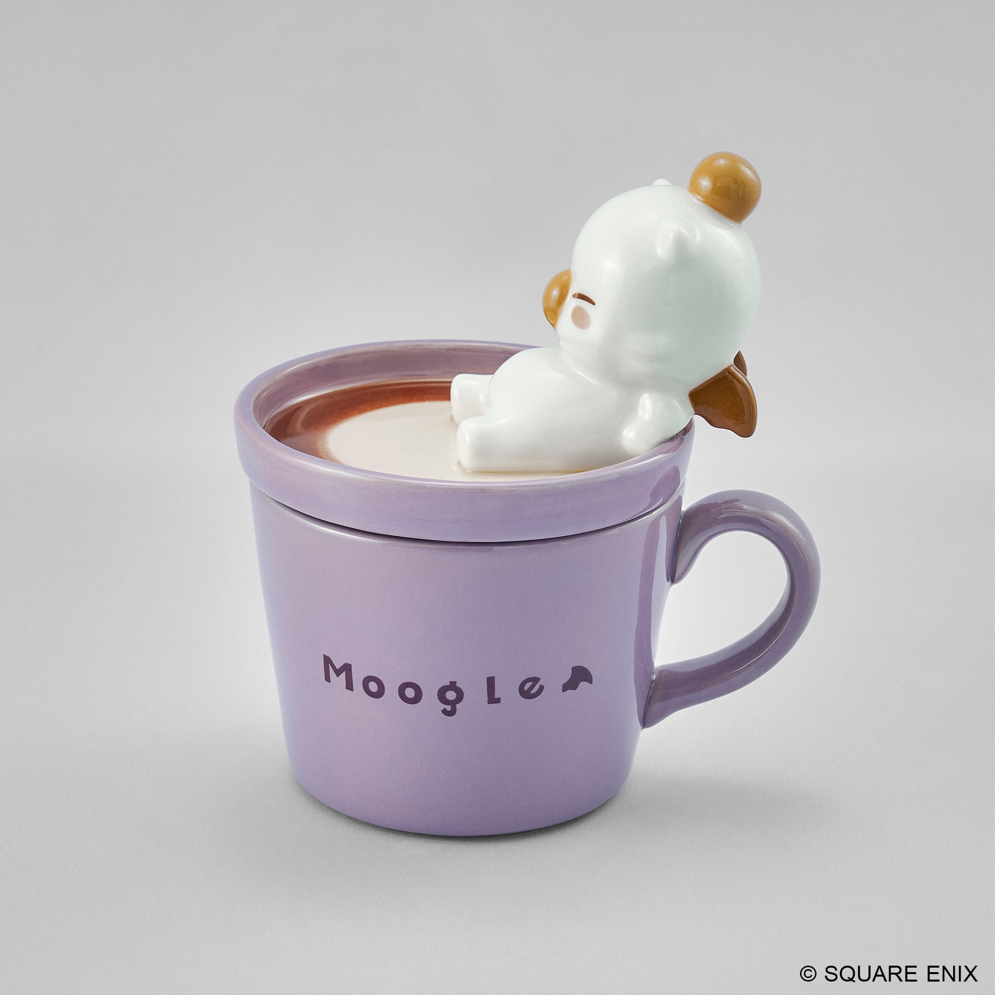 Final Fantasy Moogle Latte Art Figure Mug Gallery Image 5