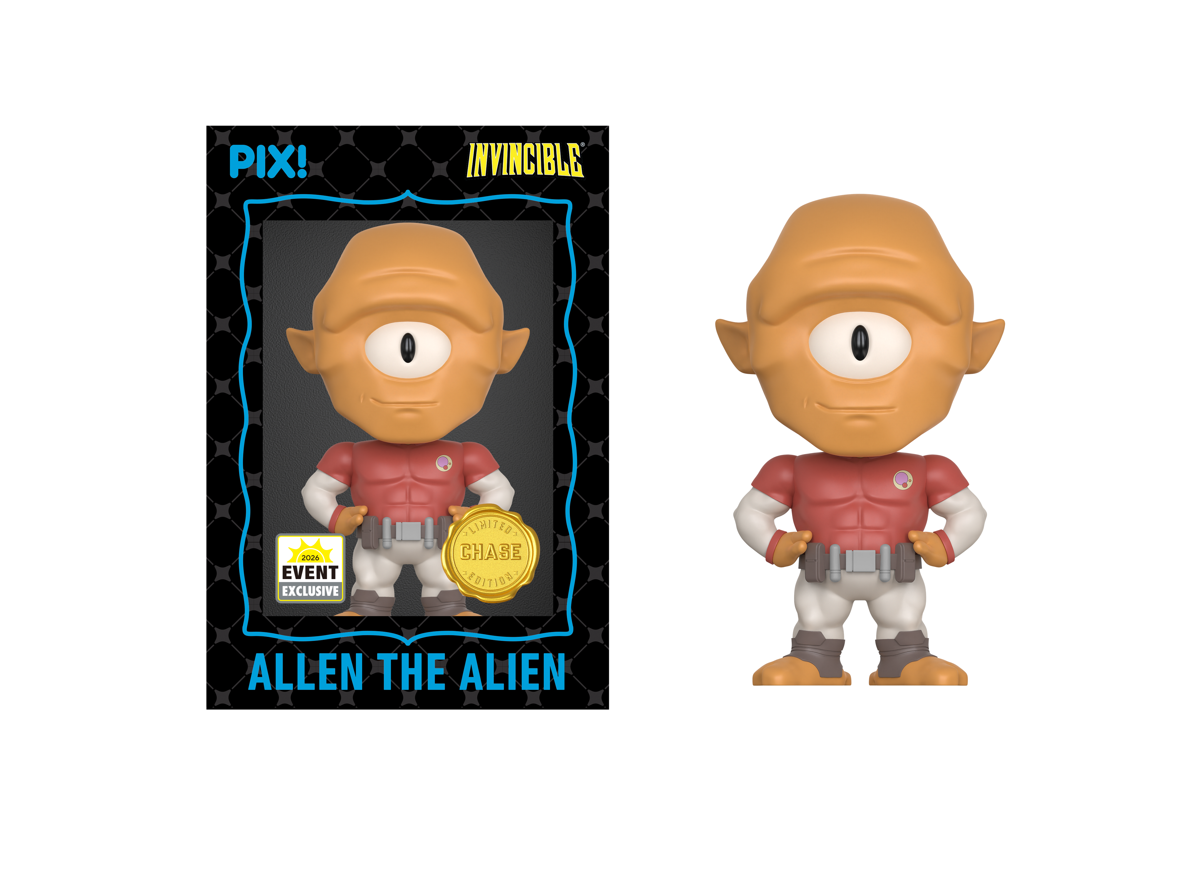Invincible PIX! Allen the Alien Limited Edition Event Exclusive Figure Gallery Image 6