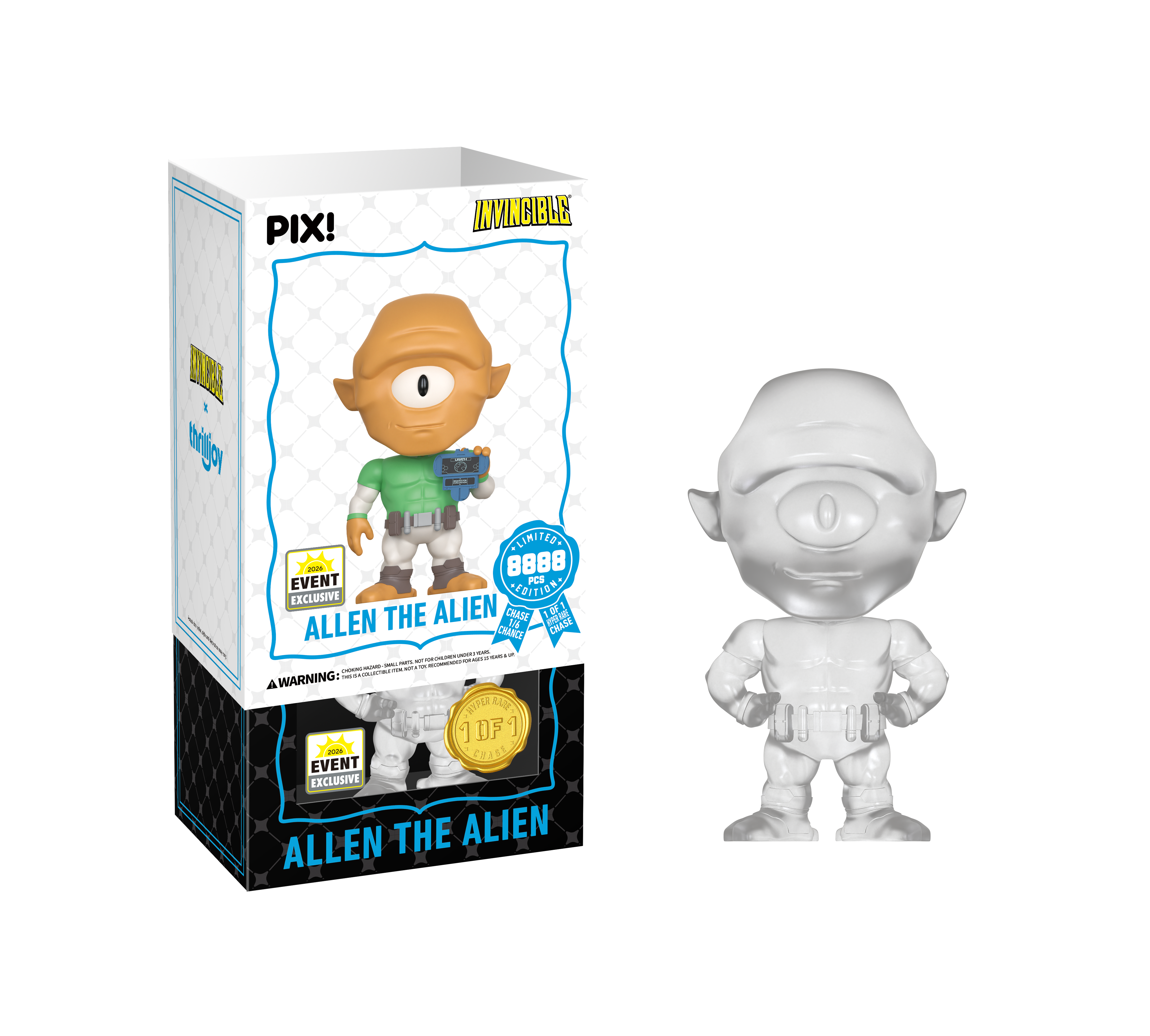 Invincible PIX! Allen the Alien Limited Edition Event Exclusive Figure Gallery Image 11