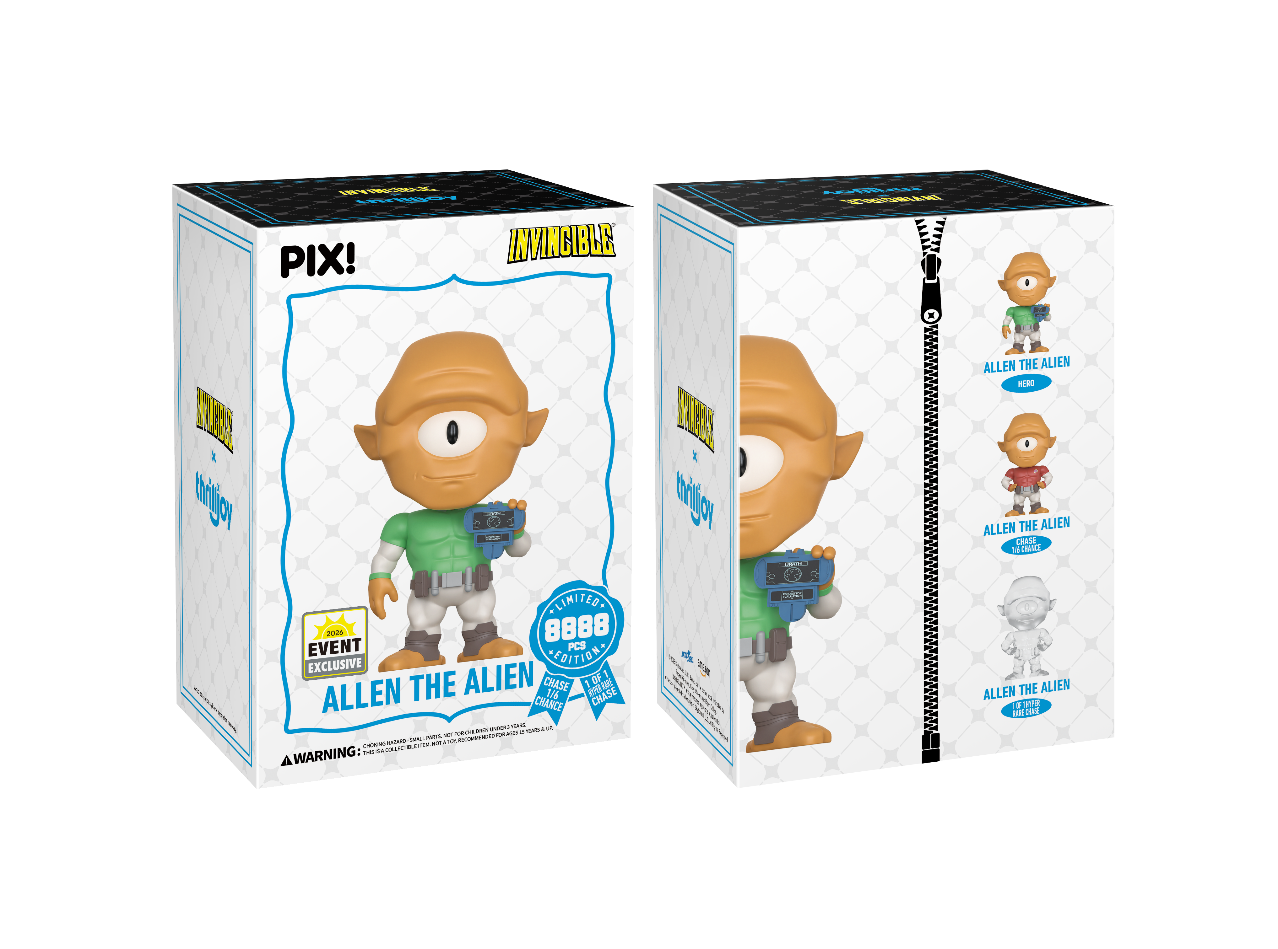 Invincible PIX! Allen the Alien Limited Edition Event Exclusive Figure Gallery Image 12