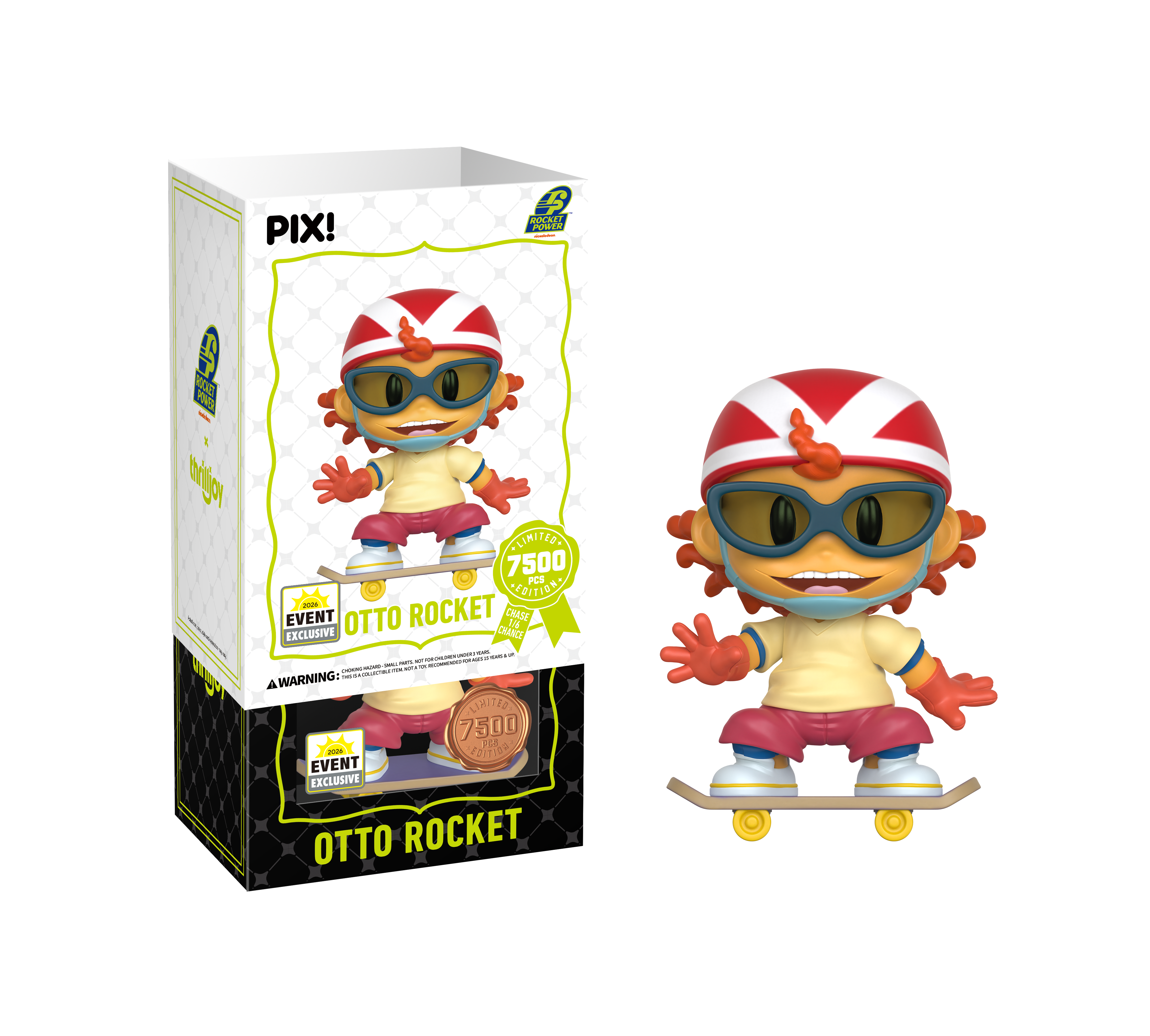Rocket Power PIX! Otto Rocket Limited Edition Event Exclusive Figure