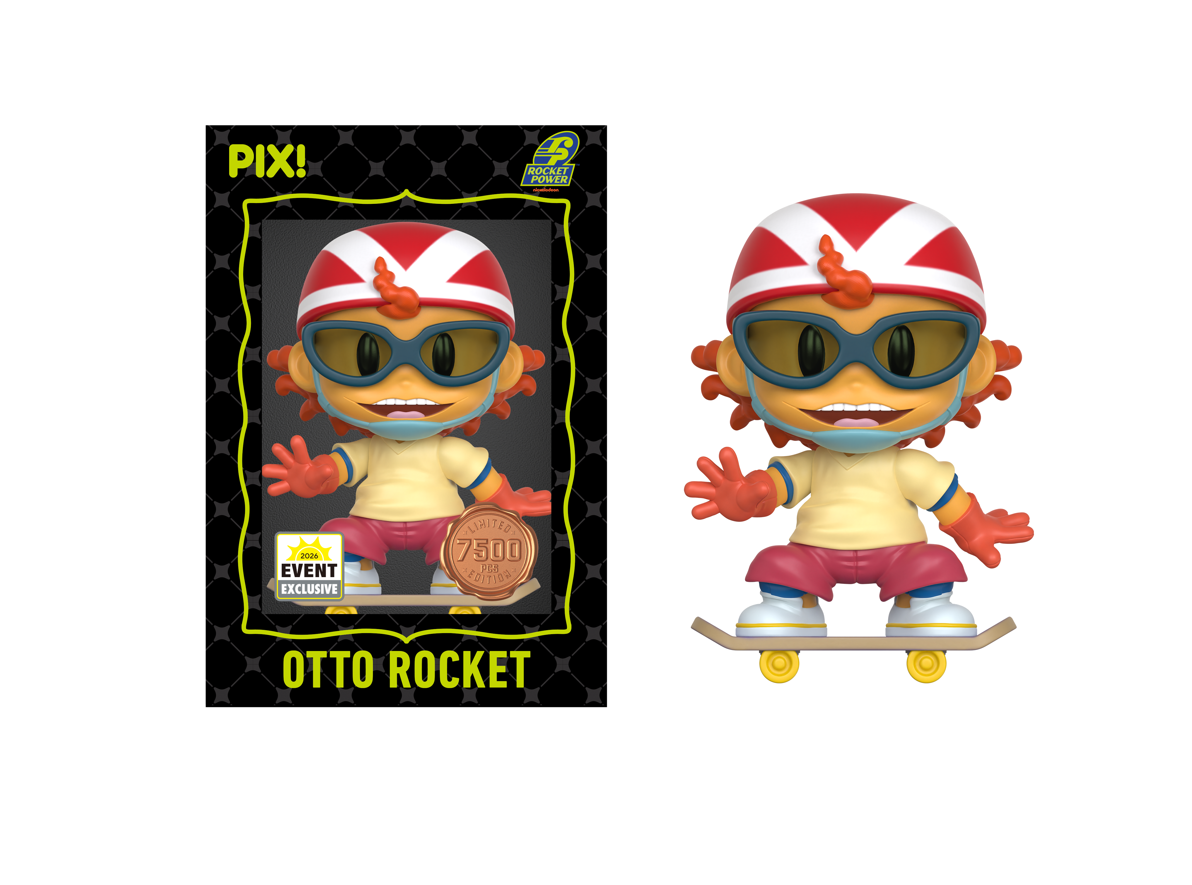 Rocket Power PIX! Otto Rocket Limited Edition Event Exclusive Figure