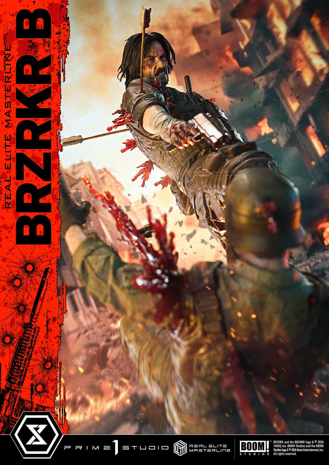 BRZRKR Real Elite Masterline B (Deluxe Ver.) 1/4 Scale Statue Gallery Image 14