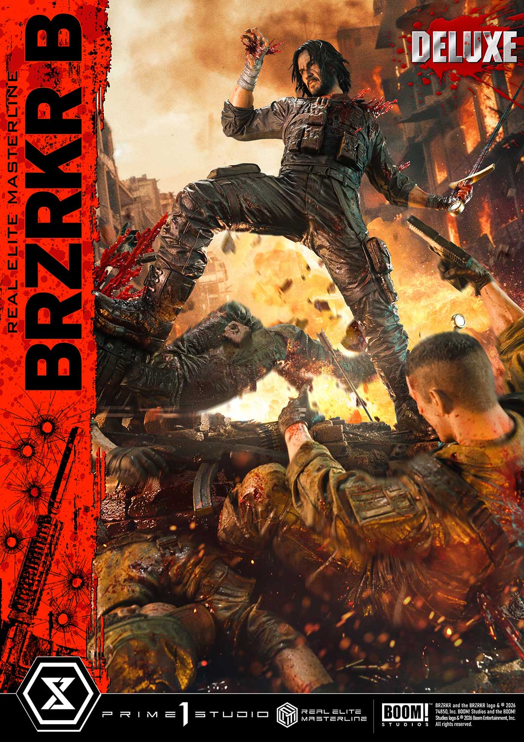 BRZRKR Real Elite Masterline B (Deluxe Ver.) 1/4 Scale Statue Gallery Image 13