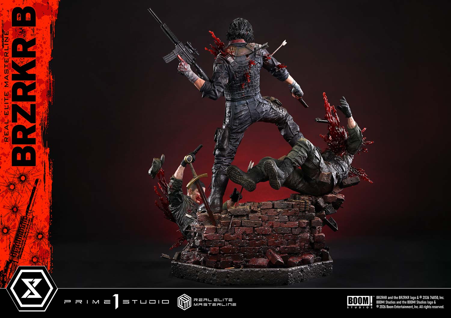 BRZRKR Real Elite Masterline B (Deluxe Ver.) 1/4 Scale Statue Gallery Image 28