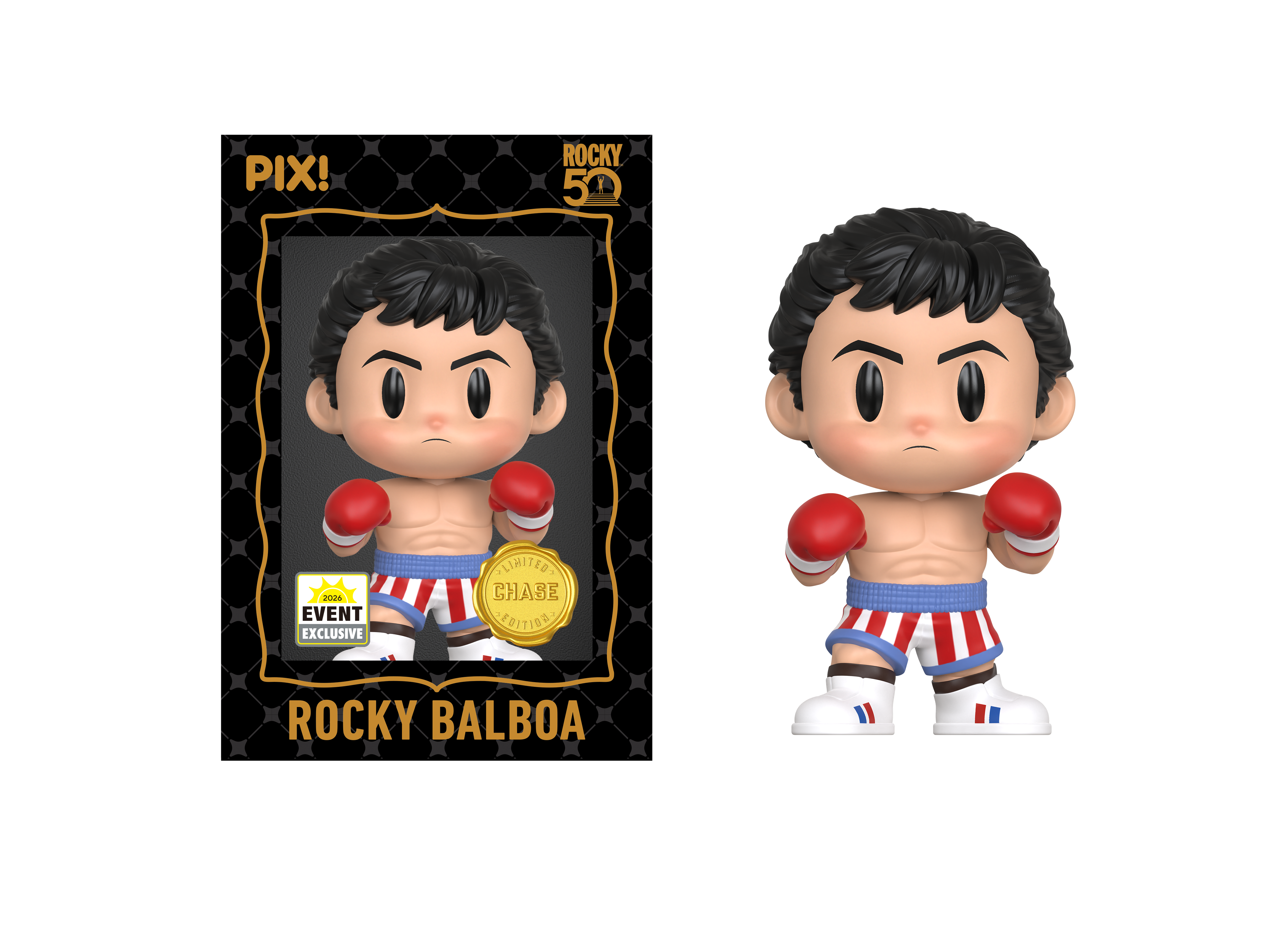 Rocky PIX! Rocky Balboa Limited Edition Event Exclusive Figure