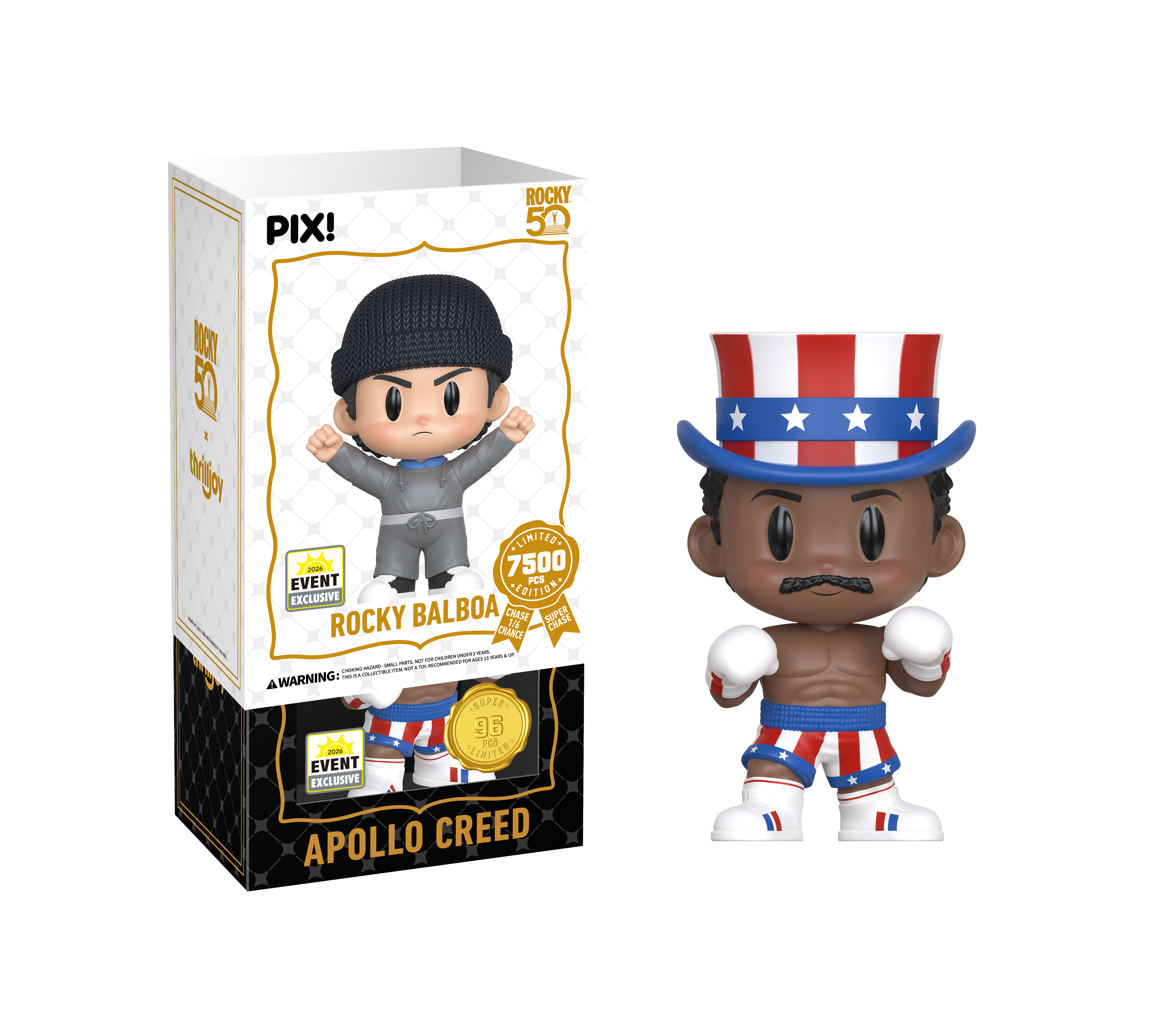 Rocky PIX! Rocky Balboa Limited Edition Event Exclusive Figure