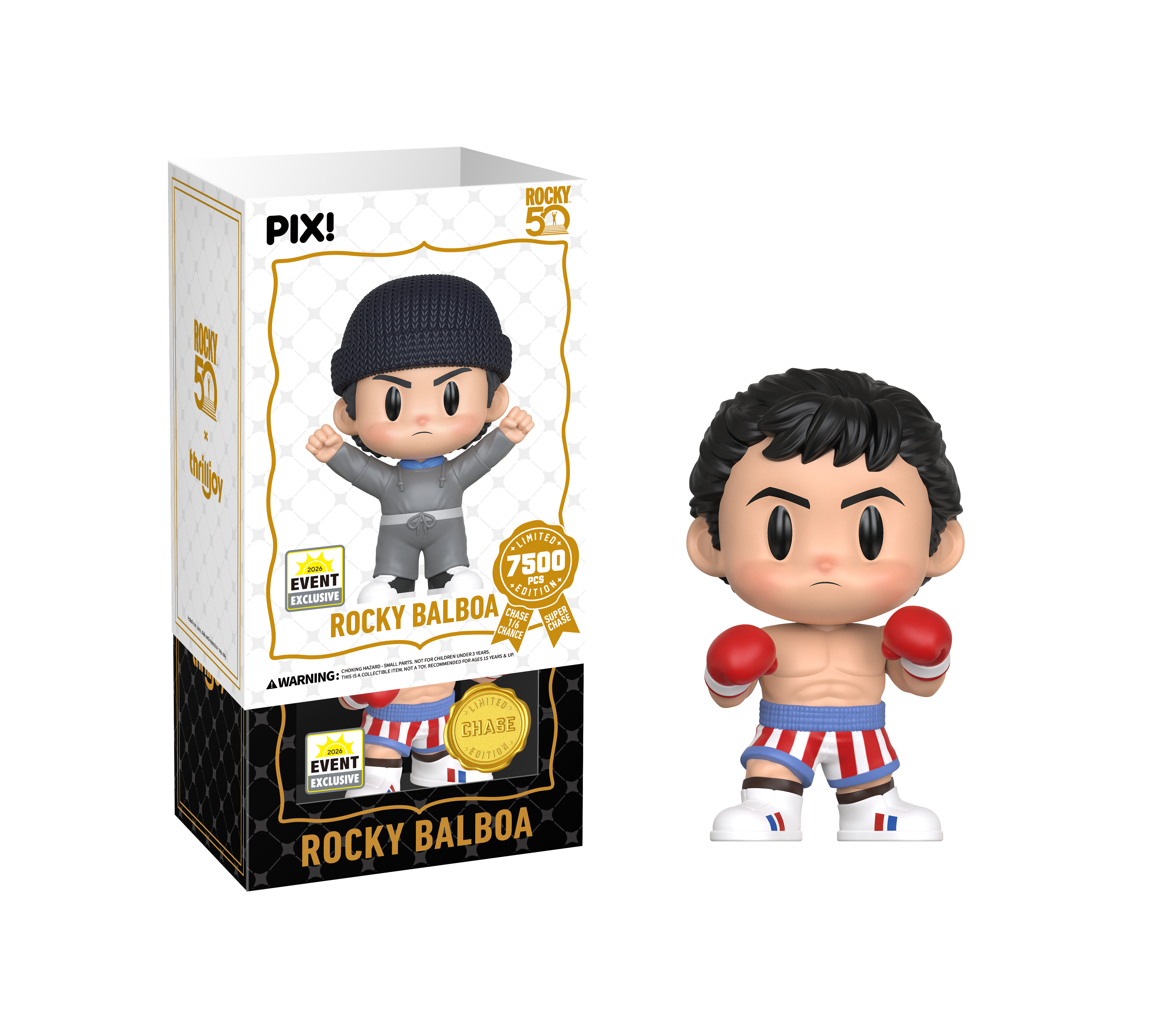 Rocky PIX! Rocky Balboa Limited Edition Event Exclusive Figure