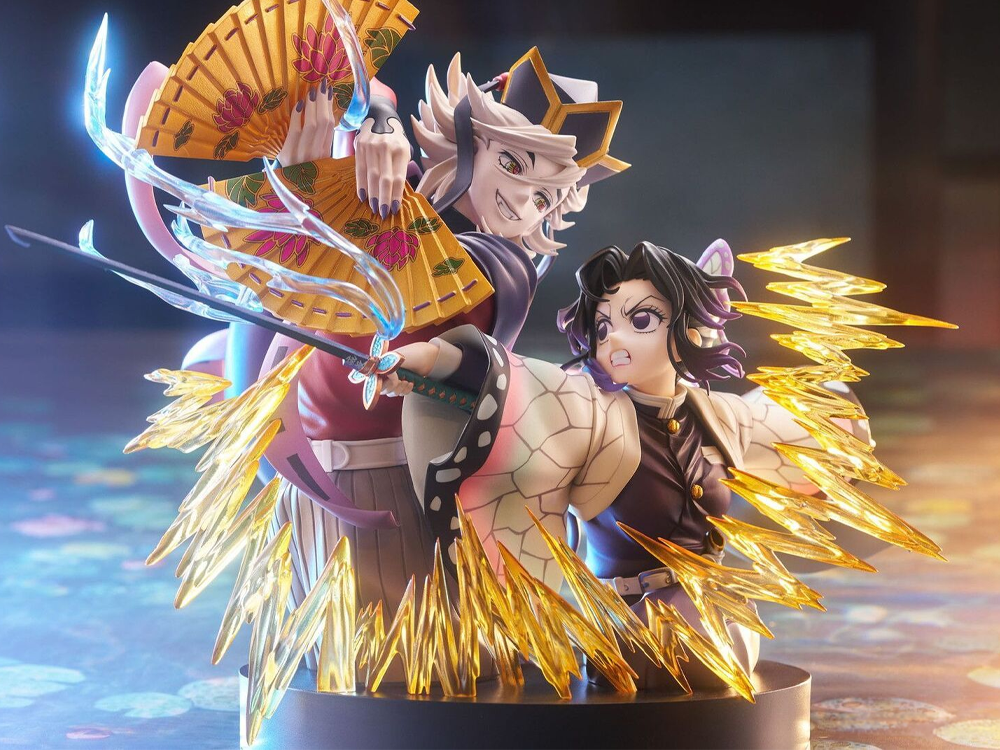 Demon Slayer: Kimetsu no Yaiba Shinobu Kocho & Doma Figure Gallery Image 1