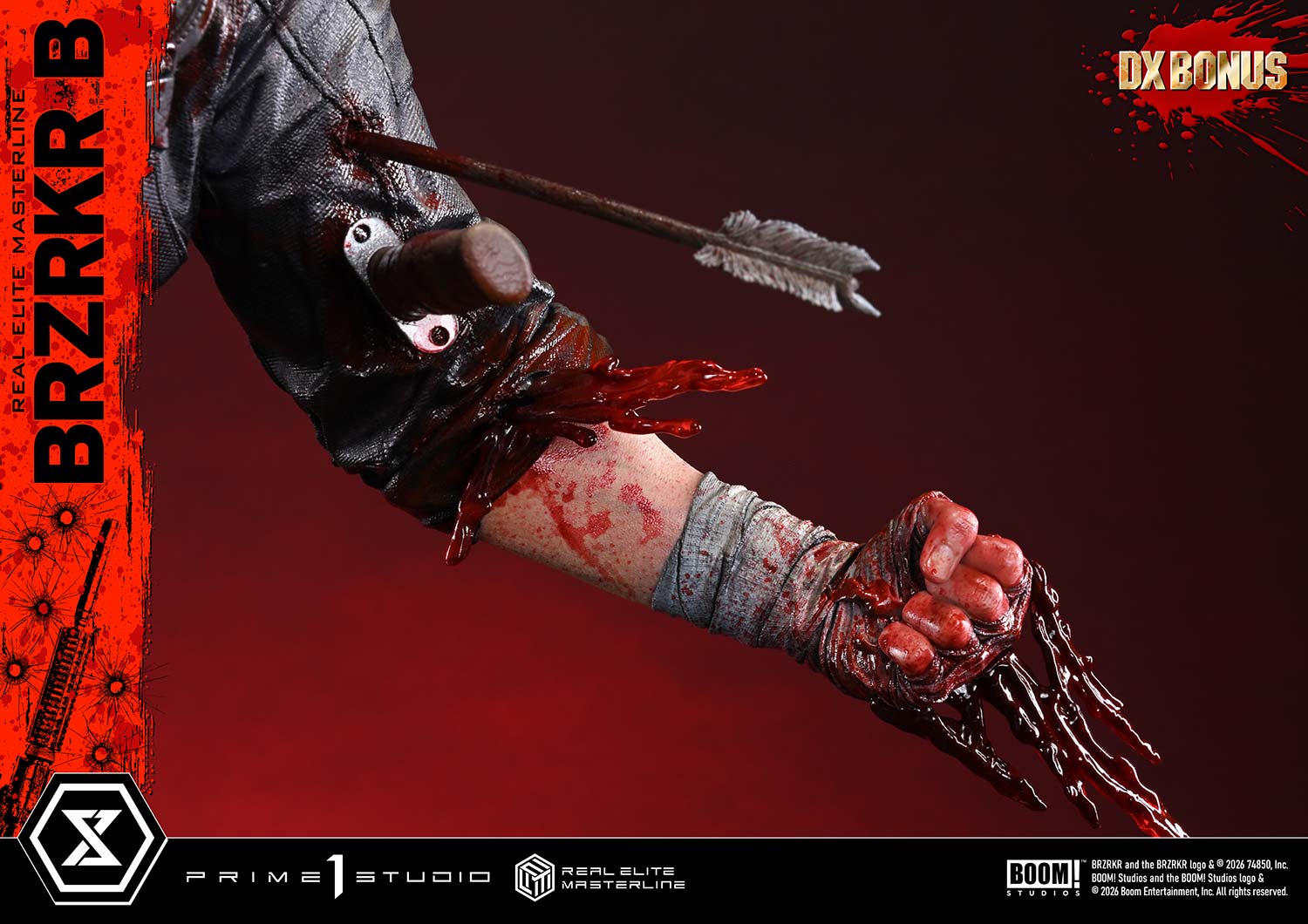 BRZRKR Real Elite Masterline B (Deluxe Bonus Ver.) 1/4 Scale Limited Edition Statue Gallery Image 43