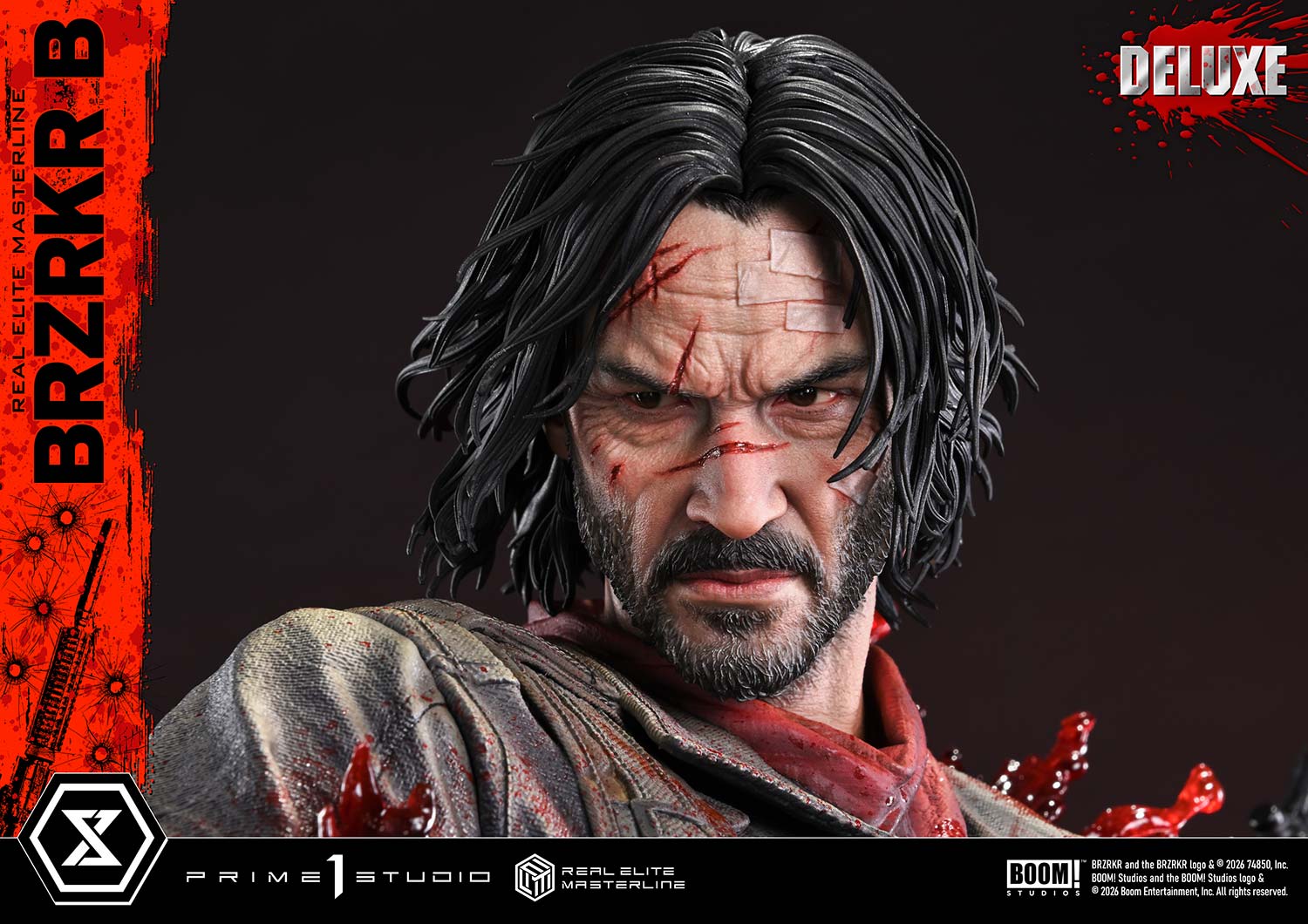 BRZRKR Real Elite Masterline B (Deluxe Bonus Ver.) 1/4 Scale Limited Edition Statue Gallery Image 37