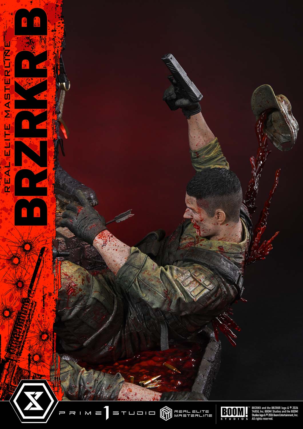 BRZRKR Real Elite Masterline B (Deluxe Bonus Ver.) 1/4 Scale Limited Edition Statue Gallery Image 53