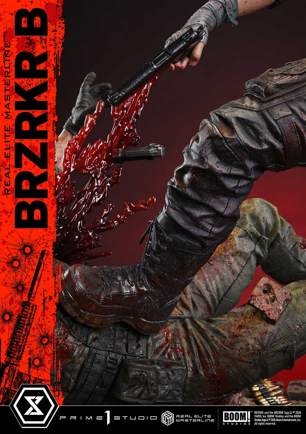 BRZRKR Real Elite Masterline B (Deluxe Bonus Ver.) 1/4 Scale Limited Edition Statue Gallery Image 51