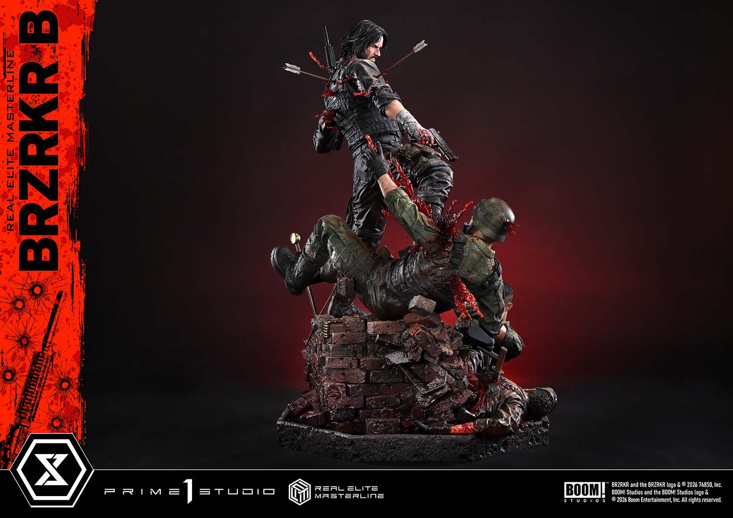 BRZRKR Real Elite Masterline B (Deluxe Bonus Ver.) 1/4 Scale Limited Edition Statue Gallery Image 33