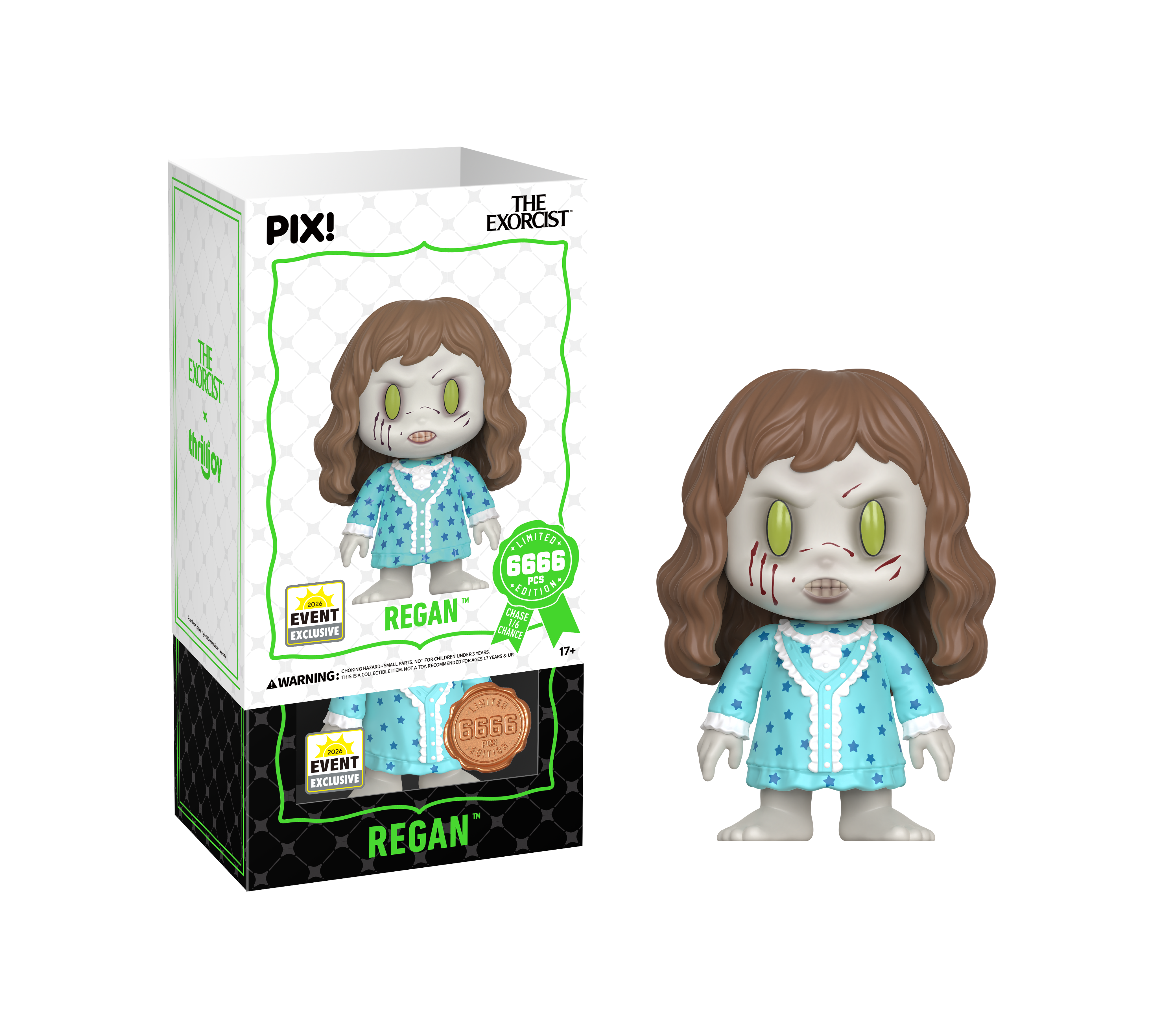 The Exorcist PIX! Regan Limited Edition Event Exclusive Figure Gallery Image 5