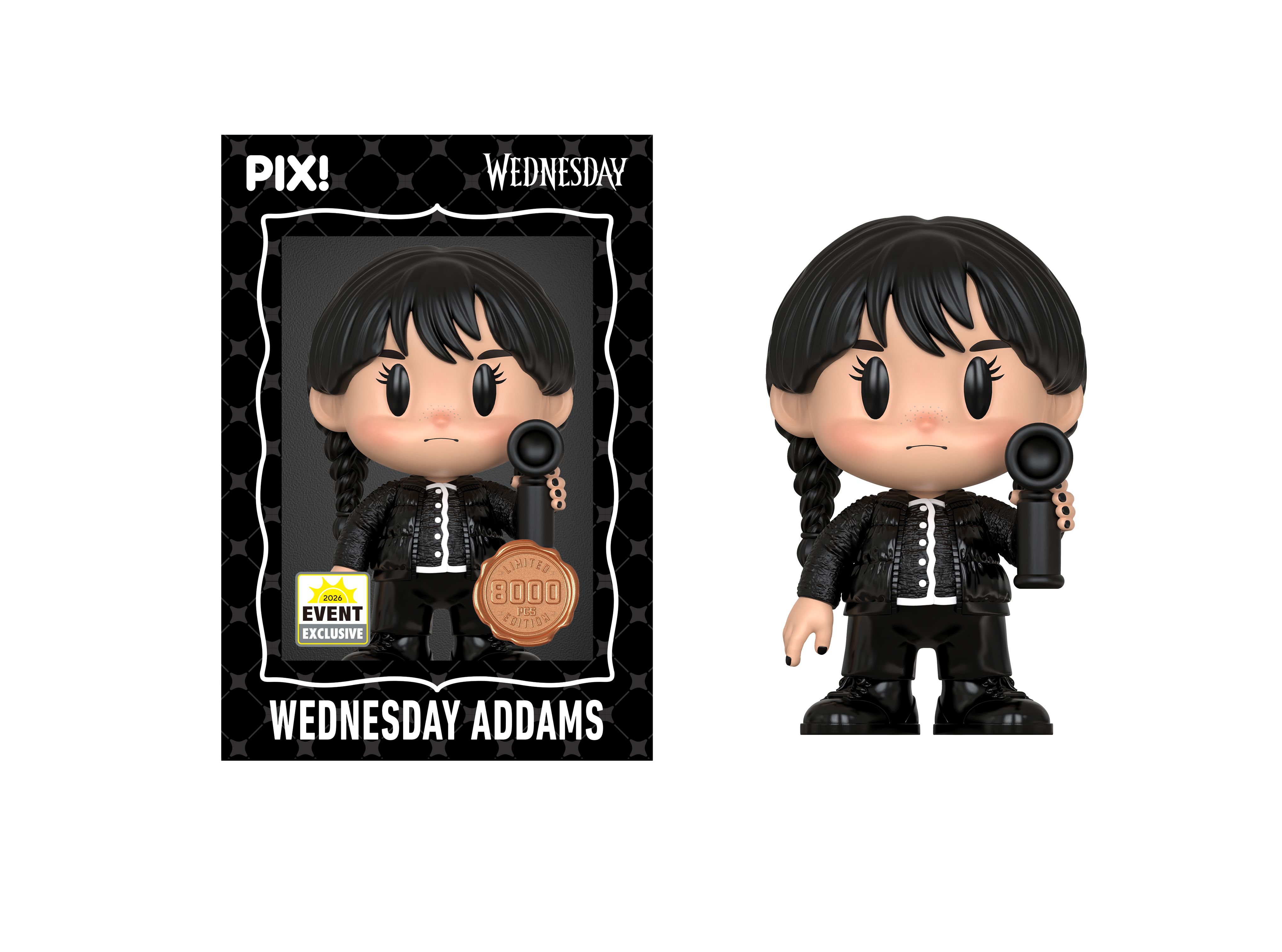 Wednesday PIX! Wednesday Addams Limited Edition Event Exclusive Figure