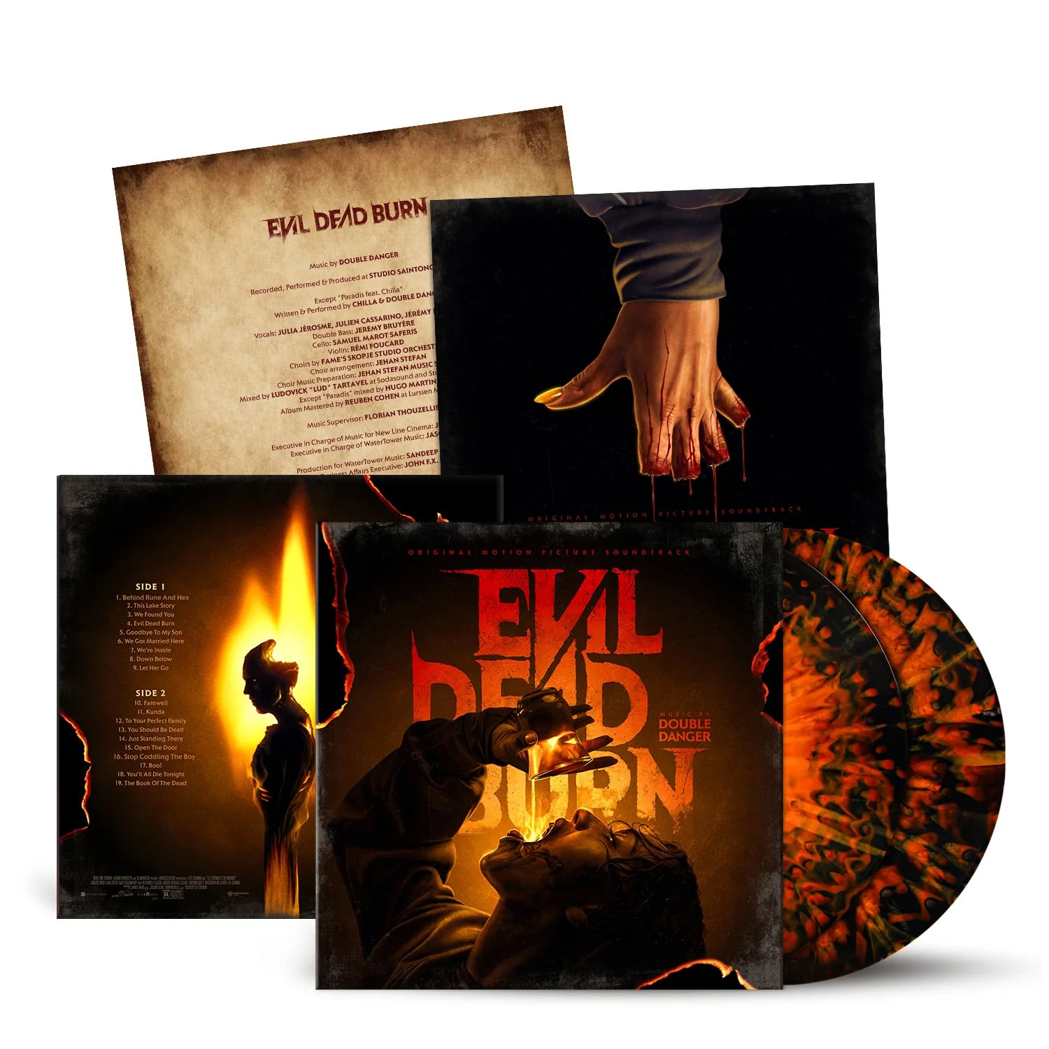 Evil Dead Burn Original Motion Picture Soundtrack 2XLP Vinyl Gallery Image 5