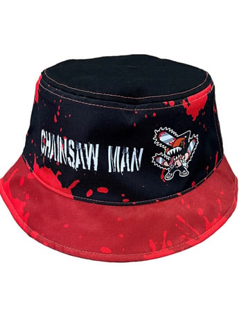 Image of Chainsaw Man Reversible Bucket Hat