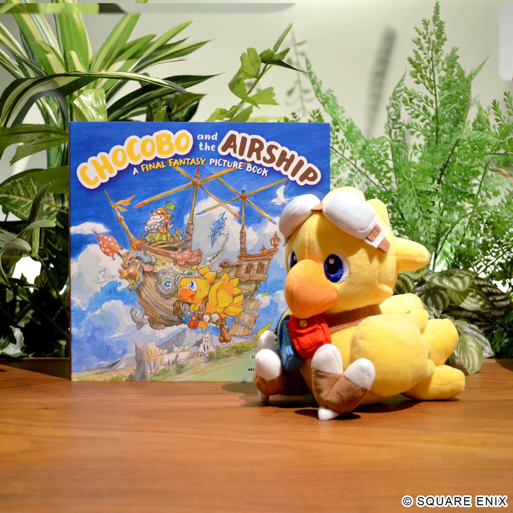 Final Fantasy Chocobo (Chocobo and the Airship Ver.) Plush Gallery Image 8