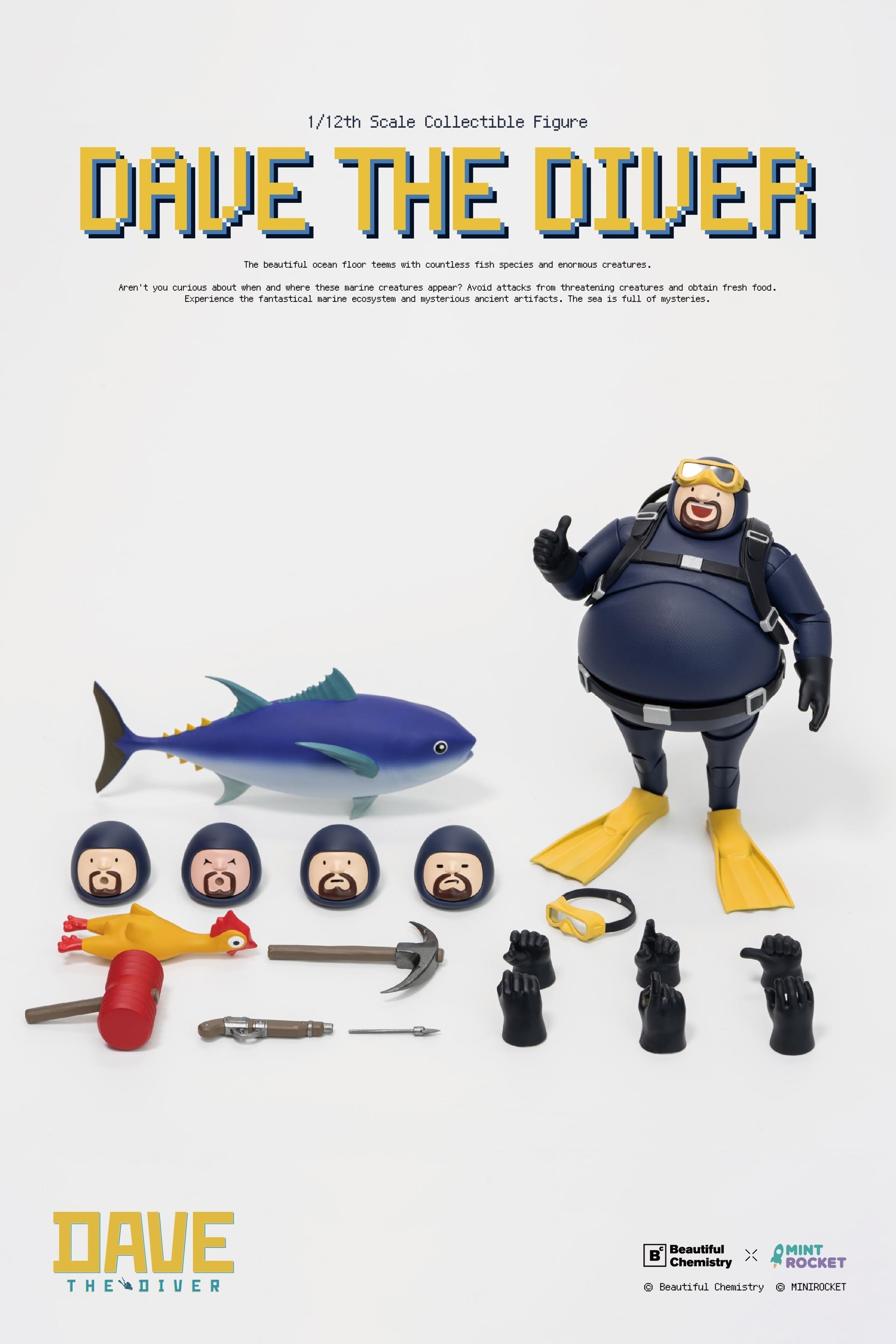 Dave the Diver 1/12 Scale Action Figure Gallery Image 12