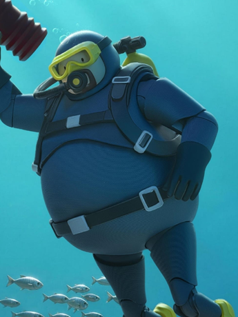 Image of Dave the Diver 1/12 Scale Action Figure