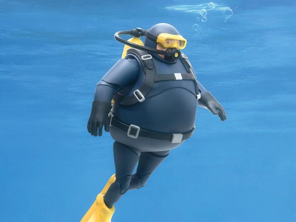 Dave the Diver 1/12 Scale Action Figure Gallery Image 1