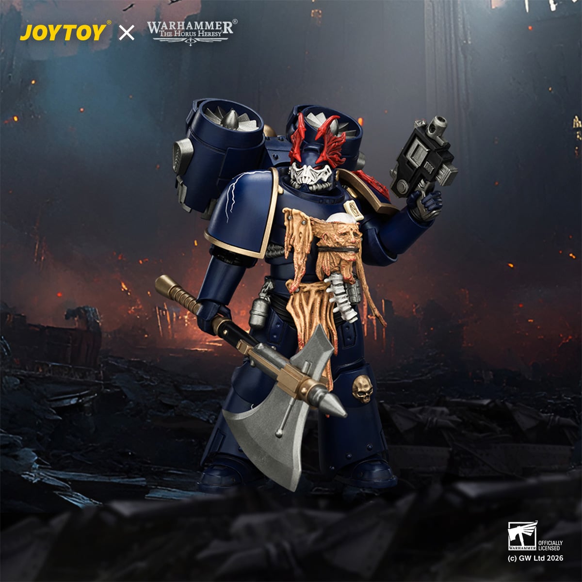 Warhammer: The Horus Heresy Night Lords Night Raptor 3 1/18 Scale Action Figure Gallery Image 3