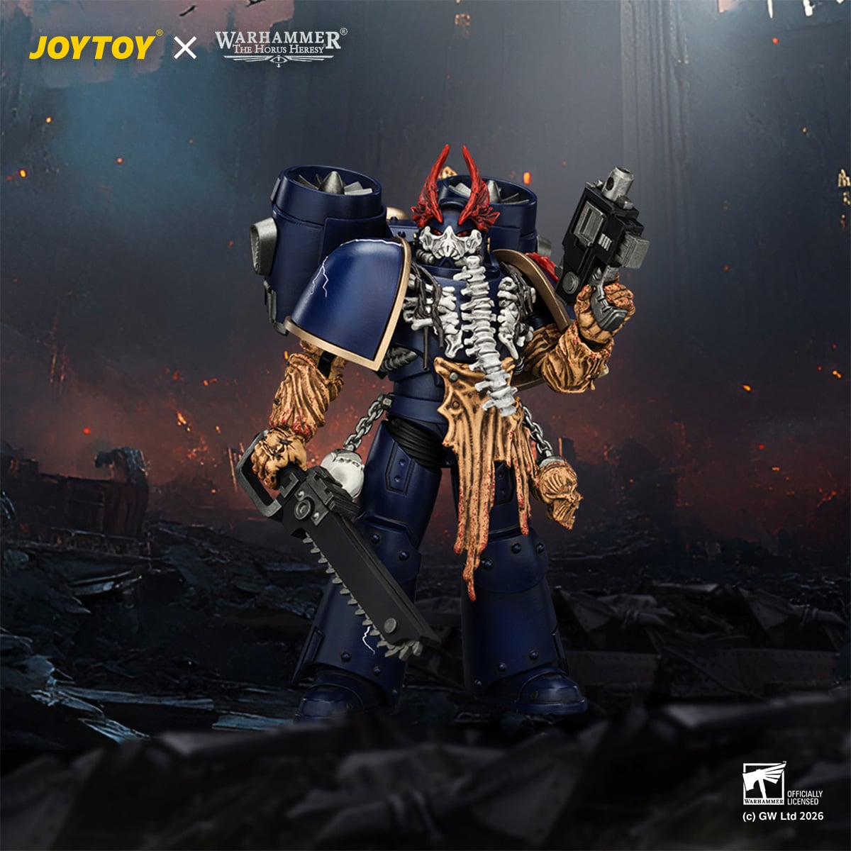 Warhammer: The Horus Heresy Night Lords Night Raptor 2 1/18 Scale Action Figure Gallery Image 3