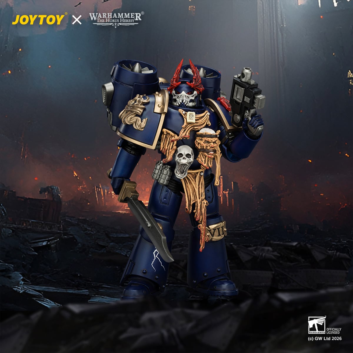 Warhammer: The Horus Heresy Night Lords Night Raptor 1 1/18 Scale Action Figure Gallery Image 3