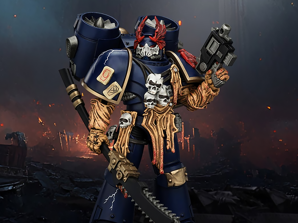 Warhammer: The Horus Heresy Night Lords Night Raptor Huntmaster 1/18 Scale Action Figure Gallery Image 1