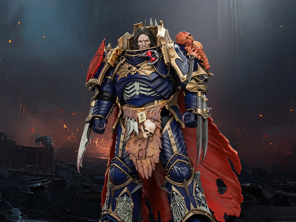Warhammer: The Horus Heresy Night Lords Konrad Curze Primarch of the Night Lords Legion 1/18 Scale Action Figure Gallery Image 1