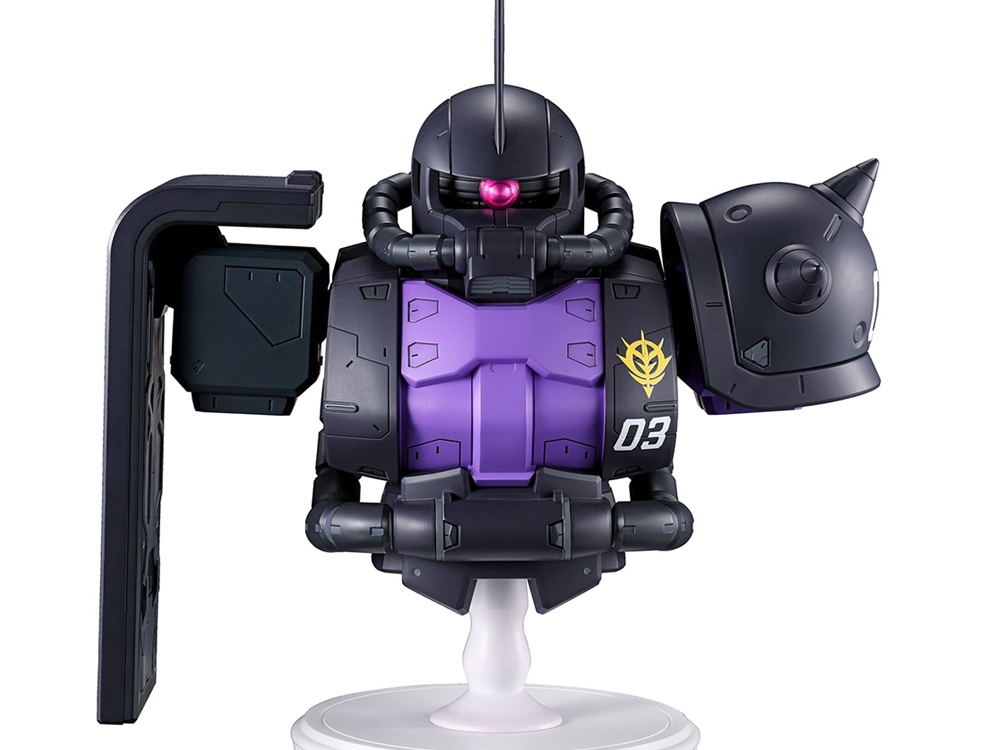 Mobile Suit Gundam Bustisan Ichibansho Zaku II (Black Tri-Stars) (Universal Century Saga Interlude) Bust Gallery Image 1