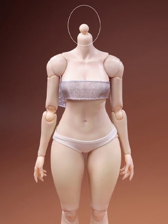 Image of Female Tall and Curvy (Skin Tone Ver. A) 1/6 Scale Body