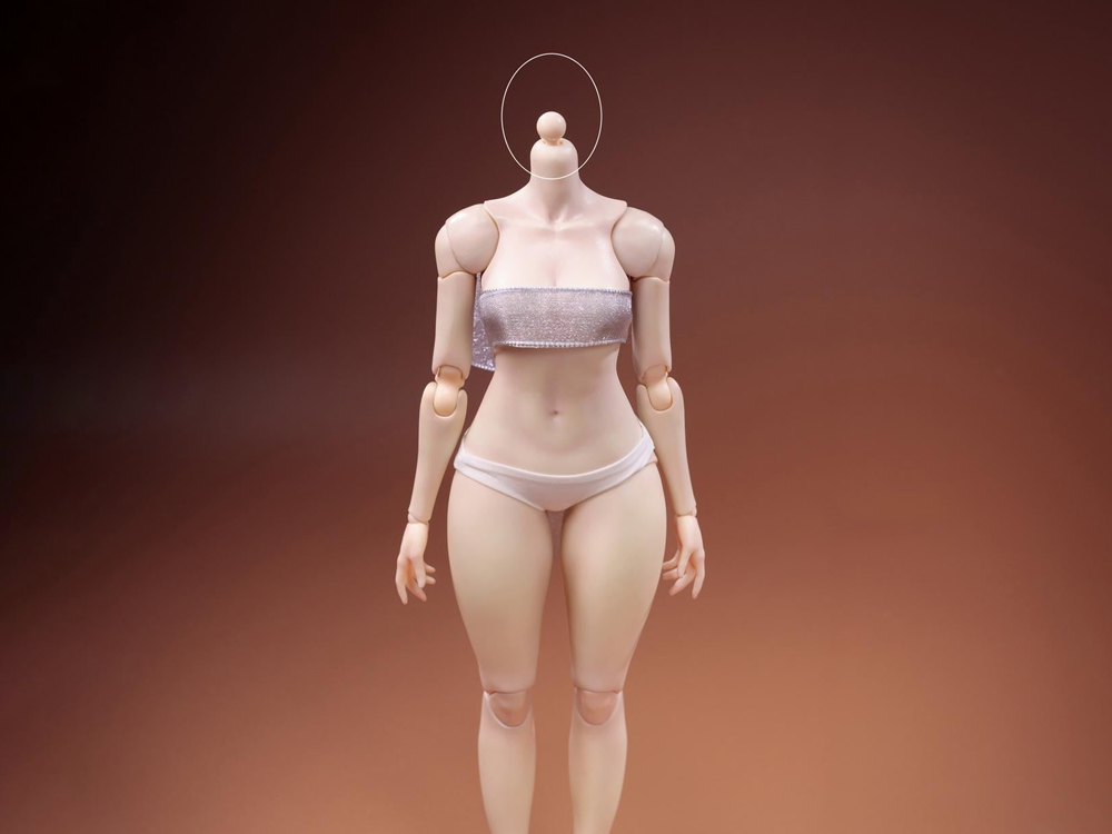 Female Tall and Curvy (Skin Tone Ver. A) 1/6 Scale Body Gallery Image 1