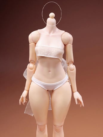 Image of Female Tall and Curvy (Skin Tone Ver. B) 1/6 Scale Body