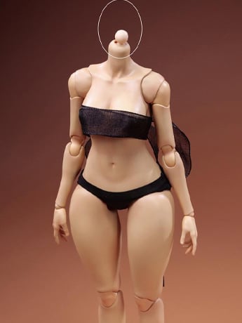 Image of Female Tall and Curvy (Skin Tone Ver. C) 1/6 Scale Body