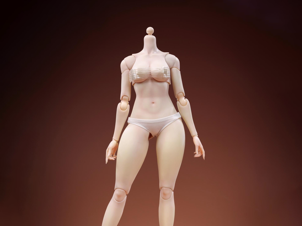 Female Tall and Curvy (Skin Tone Ver. D) 1/6 Scale Body Gallery Image 1