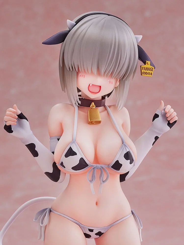Uzaki-chan Wants to Hang Out! DreamTech Yanagi Uzaki (Cow Pattern Bikini Ver.) 1/7 Scale Figure (Reissue) Gallery Image 11