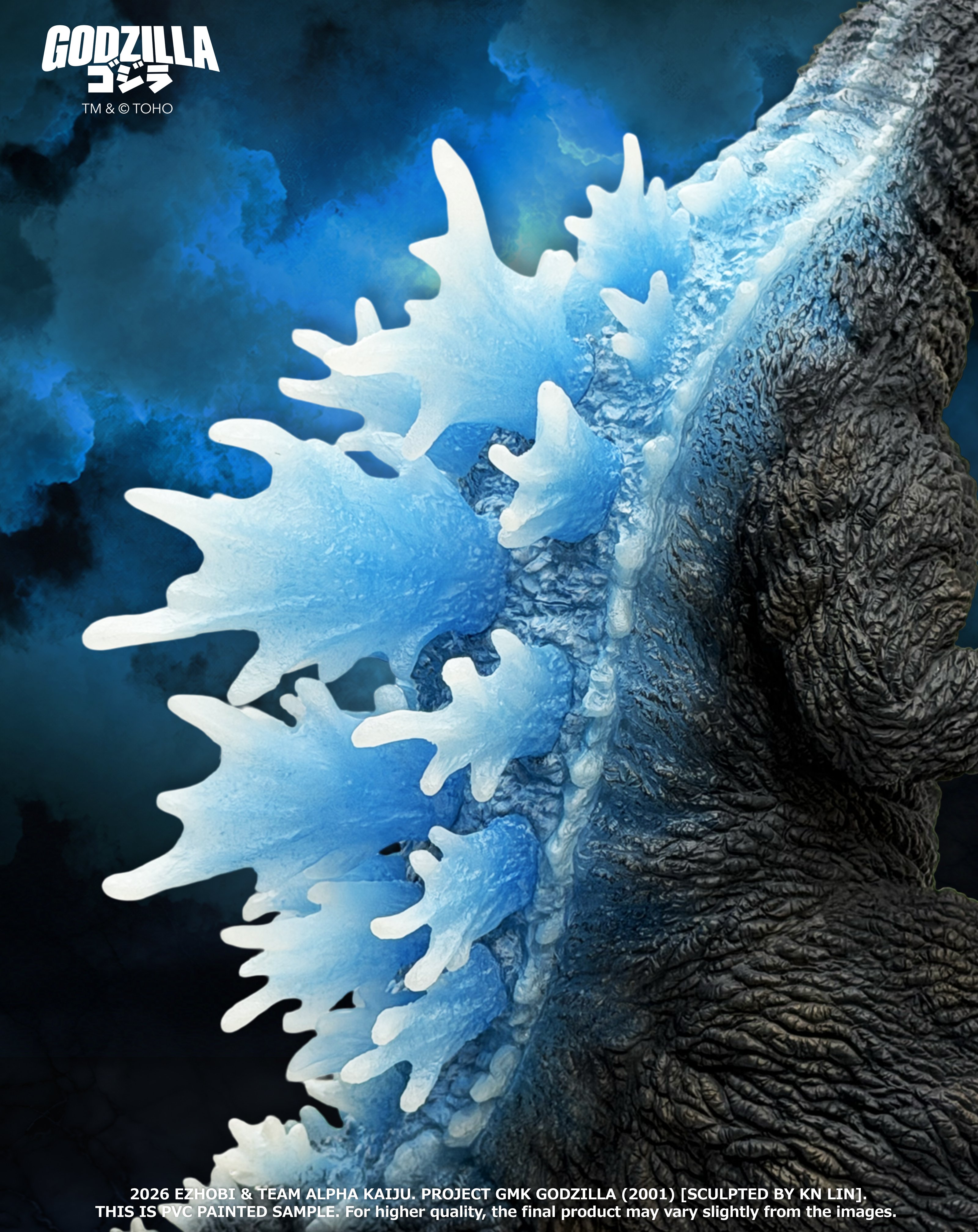 Godzilla, Mothra and King Ghidorah: Giant Monsters All-Out Attack (2001) Alpha Kaiju Series Godzilla (Heat Ray Ver.) Limited Edition Statue With Bonus Gallery Image 10