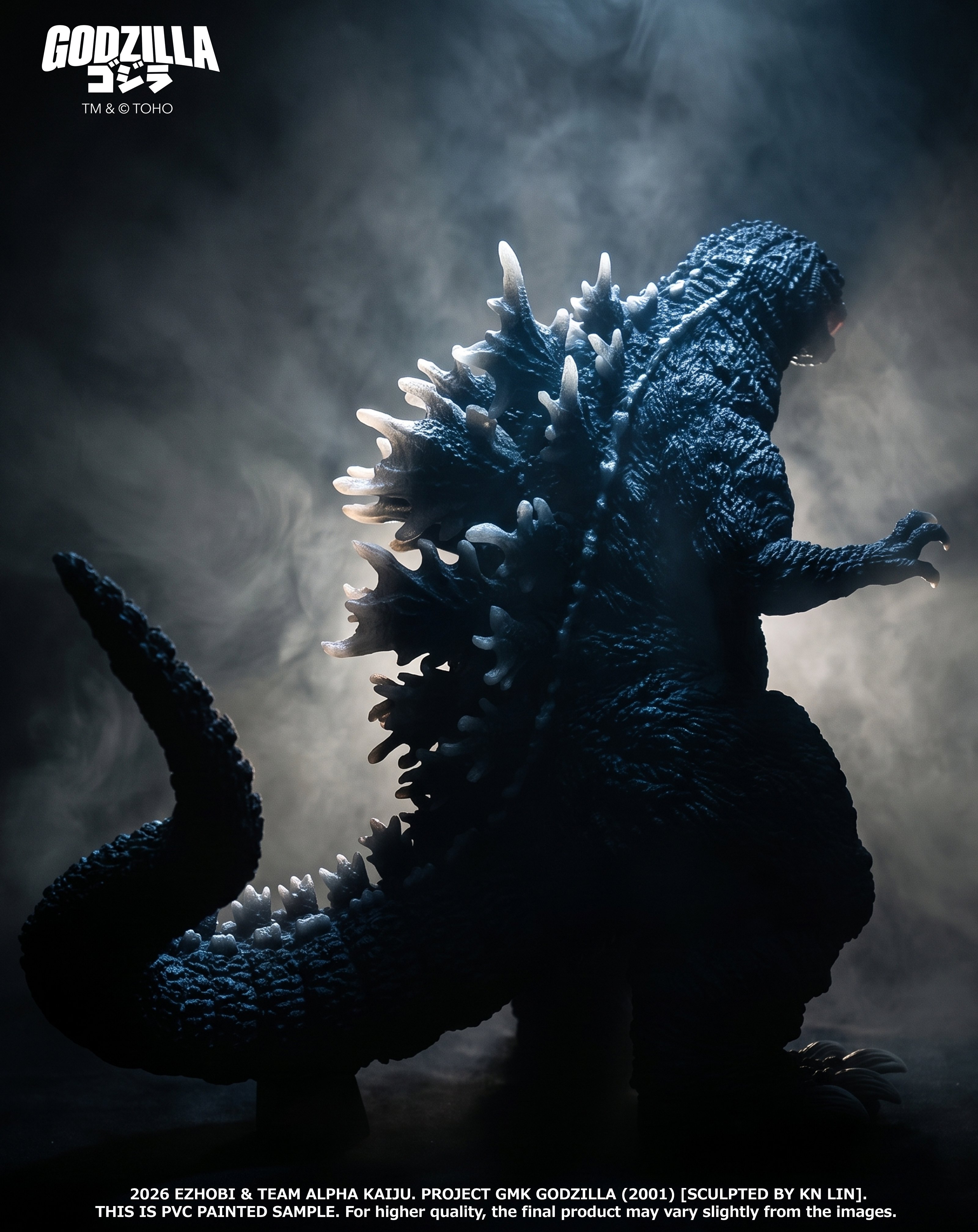 Godzilla, Mothra and King Ghidorah: Giant Monsters All-Out Attack (2001) Alpha Kaiju Series Godzilla (DX Ver.) Limited Edition Statue Gallery Image 11
