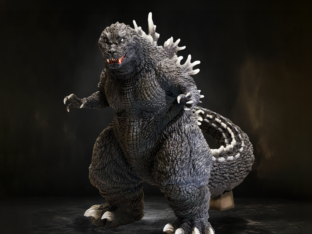 Godzilla, Mothra and King Ghidorah: Giant Monsters All-Out Attack (2001) Alpha Kaiju Series Godzilla (DX Ver.) Limited Edition Statue Gallery Image 1